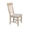 International Concepts Set of Two Slat Back Chair, Unfinished C-65P - alternate 5